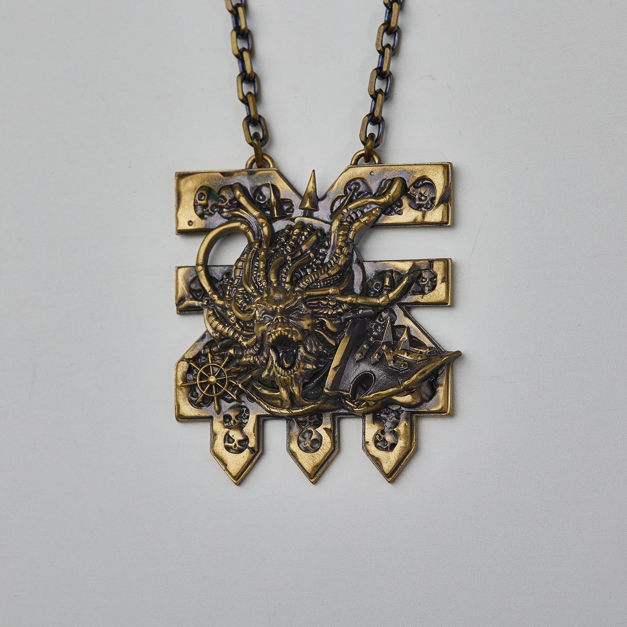 Warhammer 40K World Eaters Chaos Space Marine Wrath of Angron Pendant by Starforged